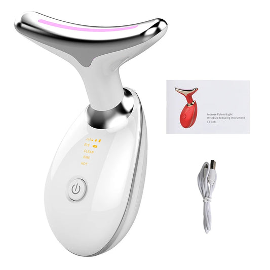 Neck Face Beauty Device Facial Lifting Machine EMS Face Massager Reduce Double Chin anti Wrinkle Skin Tightening Skin Care Tools
